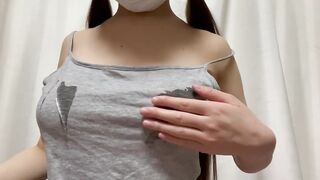 Boobs big breasts student teens amateur teens lotion - 7 image