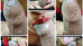 Hot blowjob by desi indian beautiful college student - 1 image
