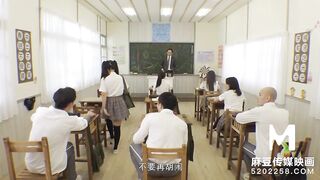 Trailer-Introducing New Student In School-Wen Rui Xin-MDHS-0001-Best Original Asia Porn Video - 10 image