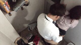 [Amateur] Two people doing intense SEX in a warehouse where no one comes - 14 image