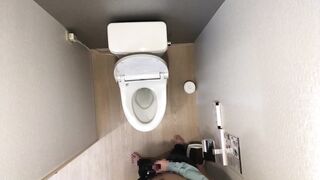 Intense SEX with her when peeing in the bathroom! - 2 image