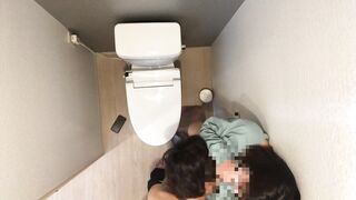 Intense SEX with her when peeing in the bathroom! - 8 image