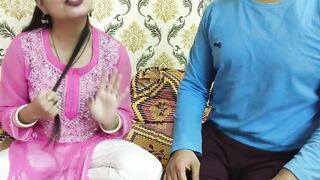 Indian beautiful husband wife celebrate special Valentine week Happy Rose day dirty talk in hindi voice saara give footjob - 3 image
