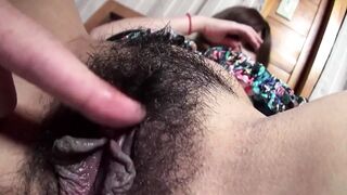 Your Black Haired Wet Pussy Hole Is a Dream: I Wanna Fuck and Cum in It - 1 image