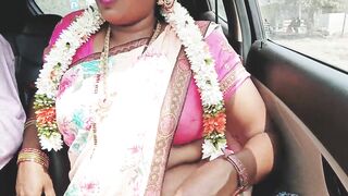 Car sex, Episode -1, part -1, telugu dirty talks, indian telugu sexy saree aunty with ranku mogudu. - 15 image