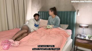My Innocent Step-Sister wanted to lay down with me (English Subtitles) - 6 image