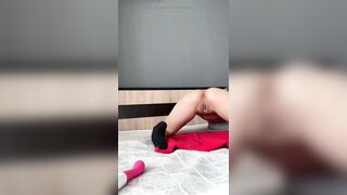 Alone in the Hotel Masturbating with a Vibrator - 11 image
