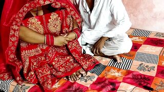 Fucked newlywed bride aunty on her wedding night Village Mami Chudai