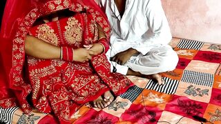 Fucked newlywed bride aunty on her wedding night Village Mami Chudai