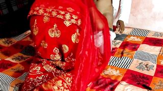 Fucked newlywed bride aunty on her wedding night Village Mami Chudai - 7 image