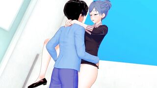 All Sex Scenes from the Game - HS Tutor, Part 4 - 8 image