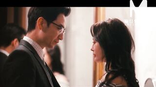 ModelMedia Asia - Golden carp is extraordinary - Threesome Sex with Lesbian Boss and Subordinate - 5 image