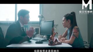 ModelMedia Asia - Golden carp is extraordinary - Fuck a slutty office girl Rae Lil Black - 6 image