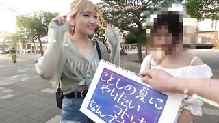 A blonde white gal JD with a cute look and character! She exploded with shocking erotic potential, shaking her plump big butt and cumming in a big way 4 very satisfying shots! ! - 3 image