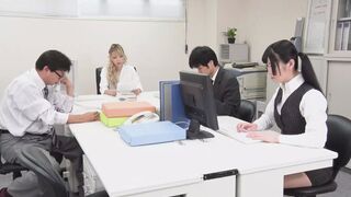 LUNA & NAKO SUDO :: OFFICE LOVERS ~FEMALE BOSS WHO TRAINS NEW FEMALE EMPLOYEES~ - CARIBBEANCOM - 1 image