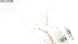 Japanese matured MILF has sex outdoors 2 - 9 image
