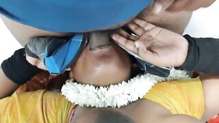 Tamil wife deep mouth fucking for her husband cock - 2 image
