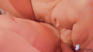 Chinese busty Mio fucked hard with horny guy on the bed. - 5 image