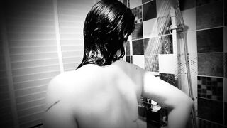 Hot Asian enjoys Shower time :)!