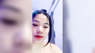 Wet pussy fucked by vibrator girl from indonesia - 2 image