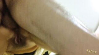 Amateur anal sex with fart sounds and moans. Pain and pleasure at the same time