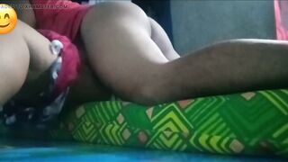 hes so tired after work so i massage him naked. then i let him fuck me hard - 9 image