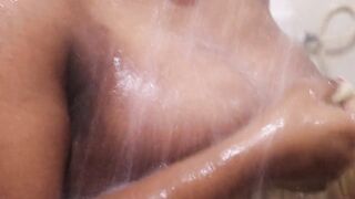 Indian Kerala girlfriend bathing in her house