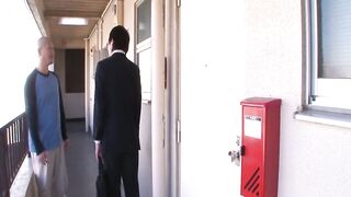 NTR with a sexy wife who has moved next to him as an affair!