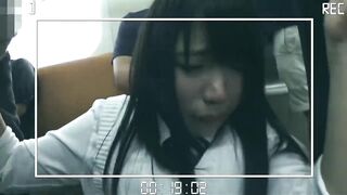 Beautiful woman who fucks a man who happens to be a passenger on the train 2 - 15 image