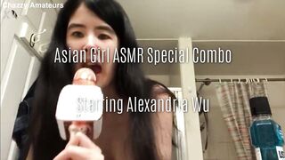 Asian Girl ASMR Special Combo starring Alexandria Wu