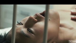 Francis X caresses the Asian beauty May Thai and fills her with hot cum