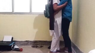 School girl left as a dog in store room by teacher