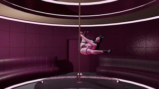 3D big boobs Asian stripper got fucked so hard by a big dildo - 2 image