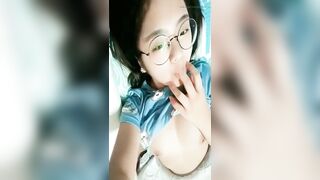 Horny Asian Beautiful Girl Masturbating - 7 image