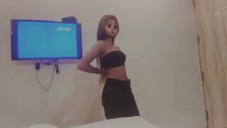 Cute gf at hotel room hardcore ridding HD Indian hotel video - 3 image