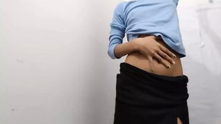 My Stepsister doing masterbating she is very horney