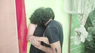 Vaishnavy and Sharun Raj modern dress hot boobs kiss romance, Mallu couple hot kissing romance, Lip lock romance - 3 image