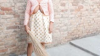 Lovely A Hot step sis cleaning house - 10 image