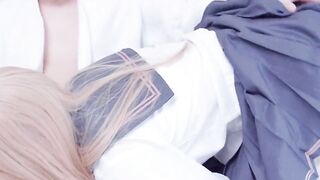 When I got home from school, my stepdad let me go to the bedroom and fuck me in doggy position