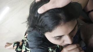 Mallu couple blow job, Vaishnavy and Sharun Raj enjoying with blow job, Mallu blow job with dirty talk, Mallu couple hot blowjob