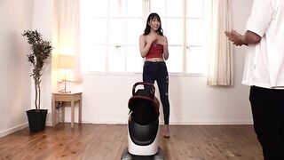 [Completely amateur] A school staff member with huge K-cup breasts was invited to take a simple swimsuit photo shoot and participate in an extreme photo shoot. 1 - 3 image