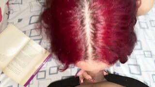 I enter my stepdaughter's room to help her with her homework, I end up touching her huge ass