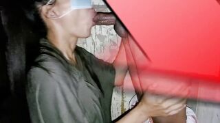 Atlast I already blowjob the driver of my man