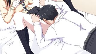 Otaku eating his school friend to read manga. - 3 image