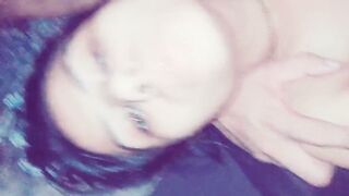 Horny wife give hard sex with husband friend