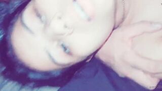 Horny wife give hard sex with husband friend