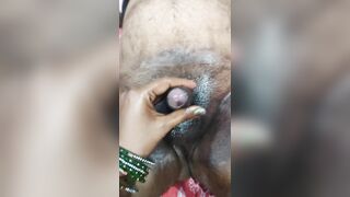 Desi hot indian housewife enjoying with her father in law in the bedroom