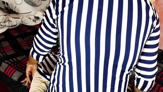 Indian Desi Bhanja made his sister-in-law cry after fucking his sage aunt in the ass for the first time