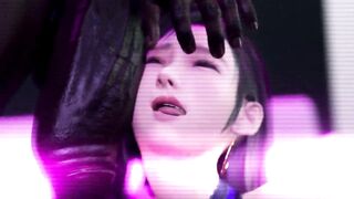 She ch**ted on him and filmed it all on camera - 3d girl gets fucked like a bitch by a big black cock. Animation hot sex. - 7 image