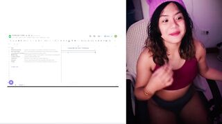 DERPIXON PARTY GAMES HENTAI REVIEW REACTION RATING - ExotiqFox Solo Gooner Girl Masturbation